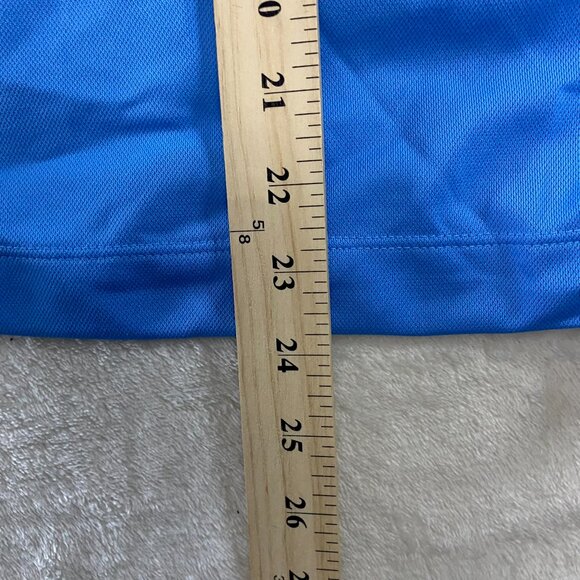 NWT Nike Baby Blue Golf Shirt Polo Dri Fit Short Sleeve Womens Large (12-14) - Picture 9 of 10